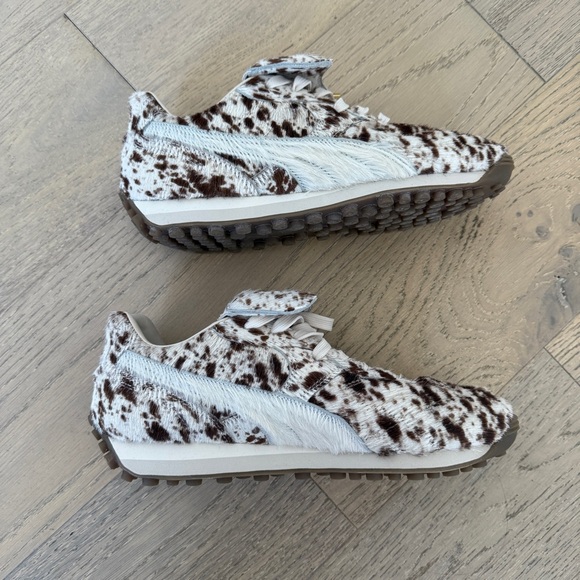 Fenty Puma Calf Hair Sneakers - Picture 1 of 4